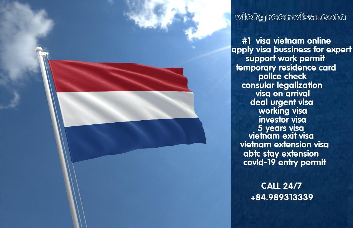 Vietnam visa on arrival service for residents in Netherlands